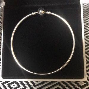 Pandora Sterling Silver Bangle Bracelet